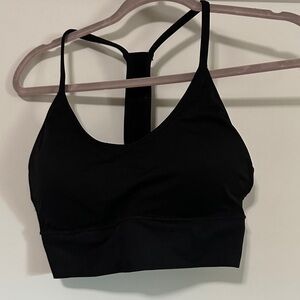 Black Women's Sports Bra